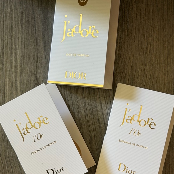 Dior Other - Dior J'adore l'Or and Jadore Trial Cards